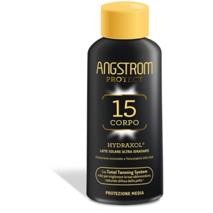 Angstrom Protect Hydraxol Latte Solare Ultra Idratante SPF 15 200 ml - Angstrom