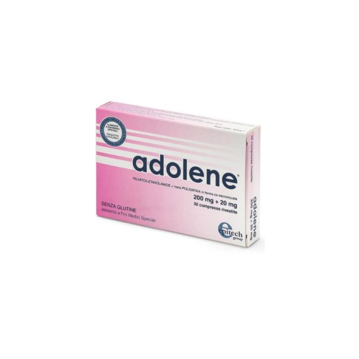 Adolene Integratore Alimentare con Palmitoiletanolamide e Polidatina 30 Compresse - Epitech Group
