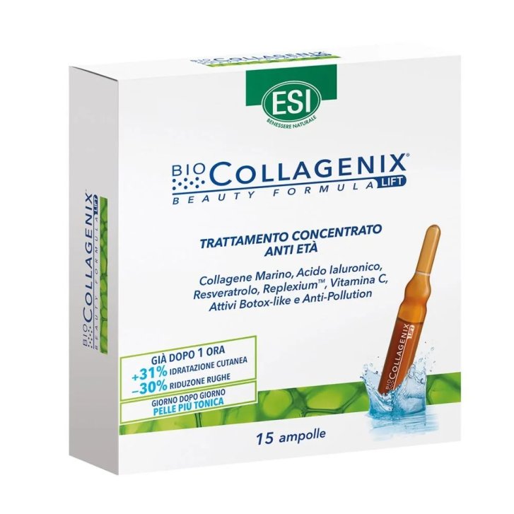 Esi Biocollagenix Ampolle Trattamento Concentrato Anti Età 15 x 1,8 ml - ESI