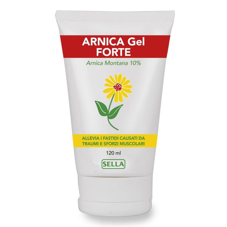 Arnica Gel Forte 10% per Traumi e Sforzi Muscolari 120 ml - Sella