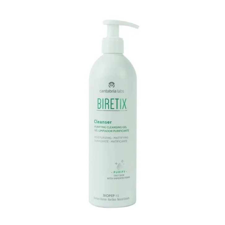 Biretix Cleanser Detergente Purificante Sebo-Regolatore per Pelli Miste e Grasse 400 ml - Cantabria Labs Biretix Cleanser Detergente Purificante Sebo-Regolatore per Pelli Miste e Grasse 400 ml - Cantabria Labs