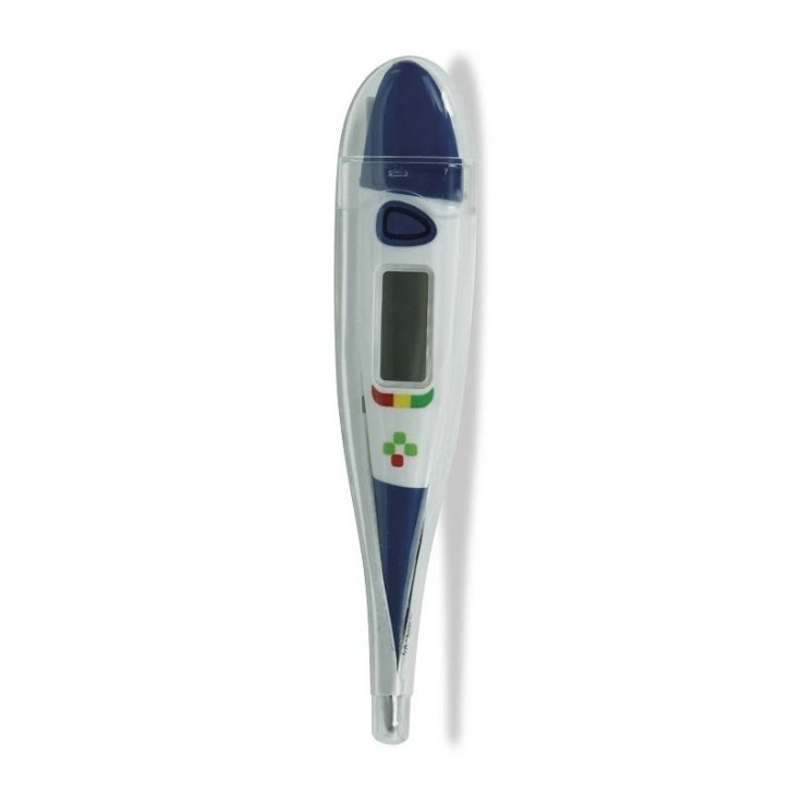 Termometro Digitale Punta Flessibile con Tecnologia Feverline 1 Pezzo - Profar Termometro Digitale Punta Flessibile con Tecnologia Feverline 1 Pezzo - Profar