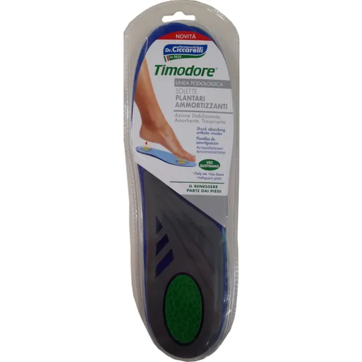 Timodore Solette Plantari Ammortizzanti Taglia 41-47 - 944877669 - Timodore