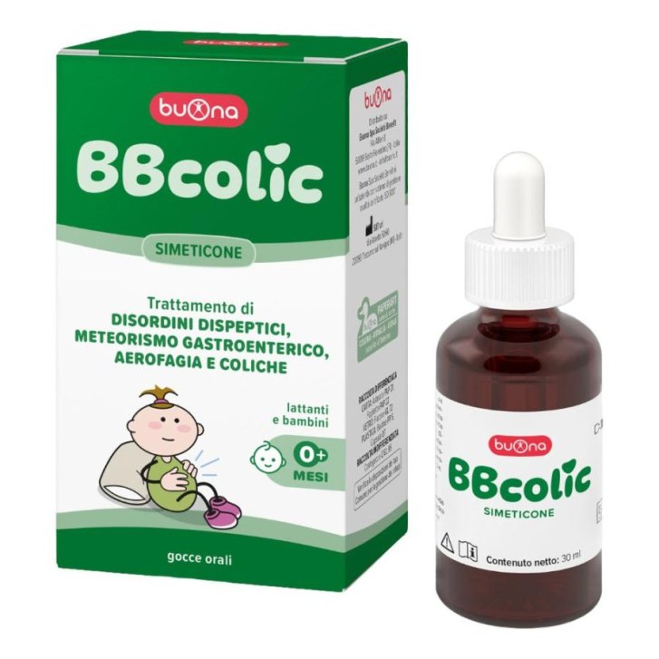 Bbcolic Gocce Dispositivo Medico per Coliche e Meteorismo 30 ml - Buona Spa Società Benefit