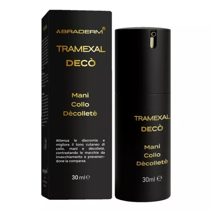Tramexal Decò Crema Antimacchie e Anti-Age con Acido Tranexamico e Arbutina 30 ml - Braderm