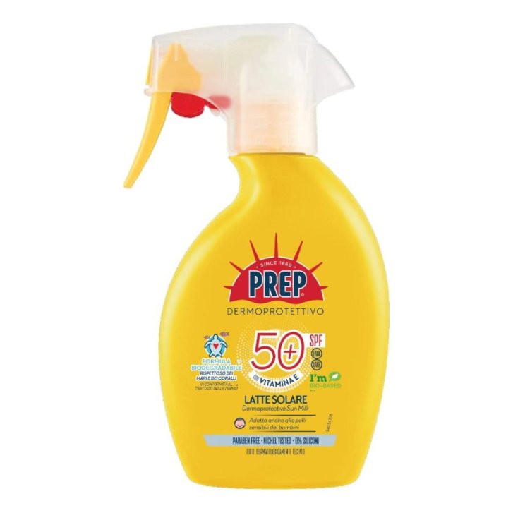 Prep Trigger Solare Spf50+ Latte Solare con Glicerina e Vitamina E 200ml - Coswell Spa Prep Trigger Solare Spf50+ Latte Solare con Glicerina e Vitamina E 200ml - Coswell Spa