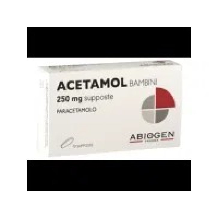 Acetamol Bb Supposte Bambini 250 Mg Trattamento Febbre E Dolore 10 Supposte - Abiogen Pharma Spa