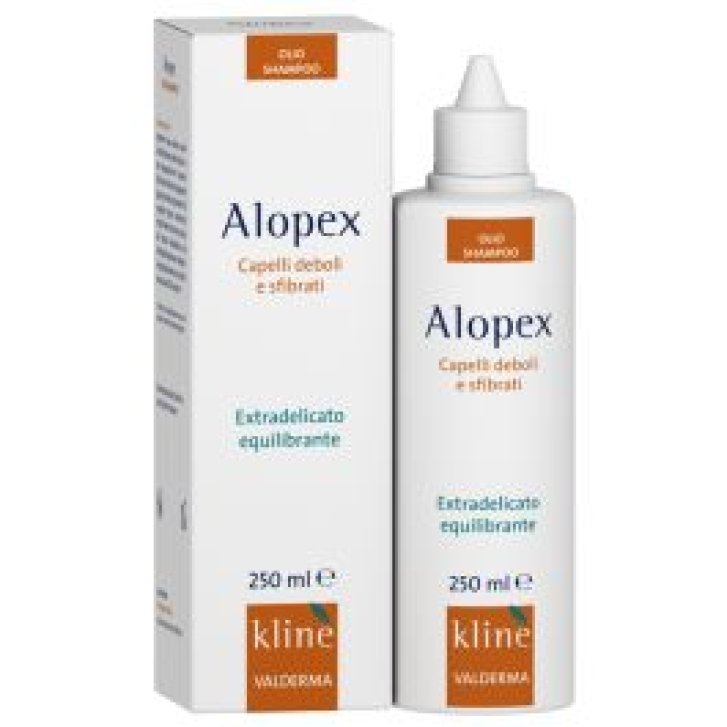 Alopex Olio Shampoo Riequilibrante per Capelli Deboli e Sfibrati 250ml - Valderma
