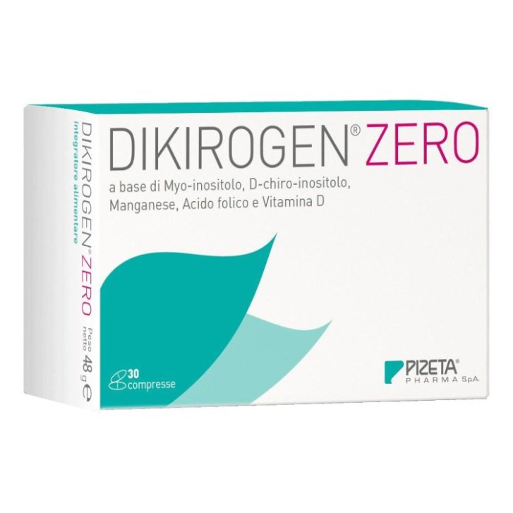 Dikirogen Zero Integratore con Myo-Inositolo e Vitamina D 30 Compresse - Pizeta Pharma SpA