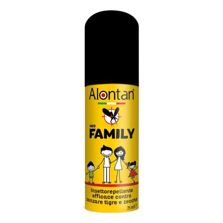 Alontan Neo Family Spray Insetto Repellente con Icaridina 10% 75 ml - Pietrasanta
