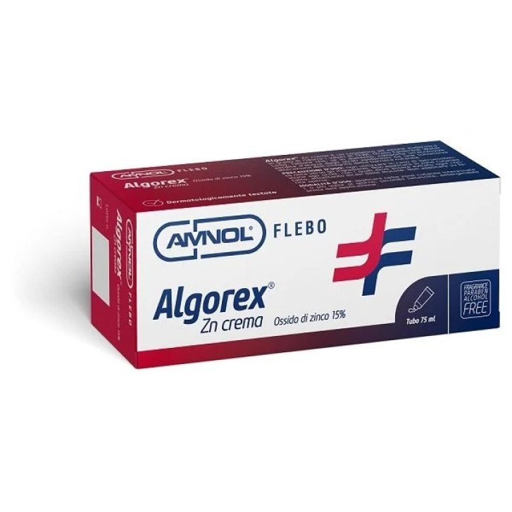 Algorex Zn Crema Dermocosmetico Riduzione TEWL Tubo da 75 ml - Amnol