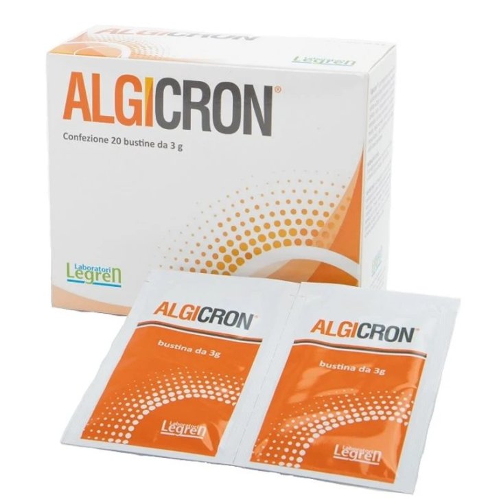 Algicron Integratore con Glucosamina Condroitin Solfato e Zinco 20 Bustine - Laboratori Legren Srl