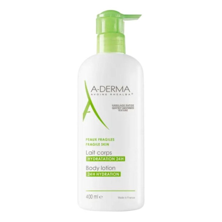 Les Indispensables Latte Corpo Idratazione 72h Flacone da 400 ml - A-Derma
