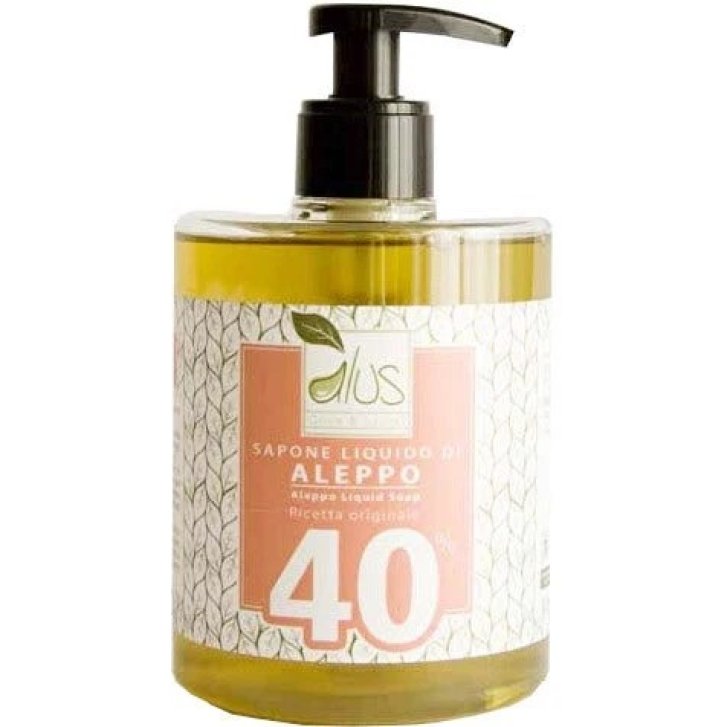 Alus Sapone Liquido Di Aleppo 40% Olio Di Alloro 500ml - Alcea