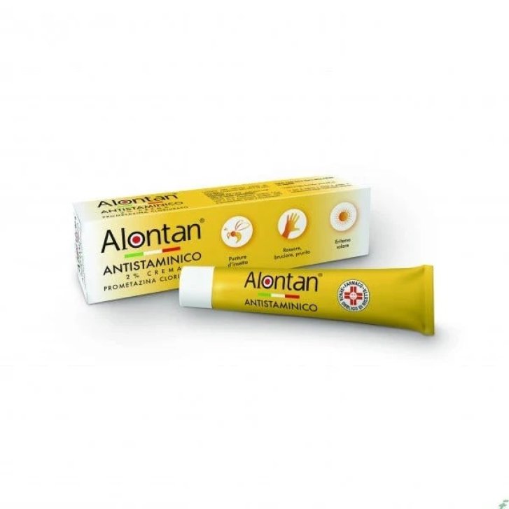 Alontan Antistaminico 2% Crema per Punture d\'Insetto e Irritazioni Cutanee 30 g - Pietrasanta Pharma