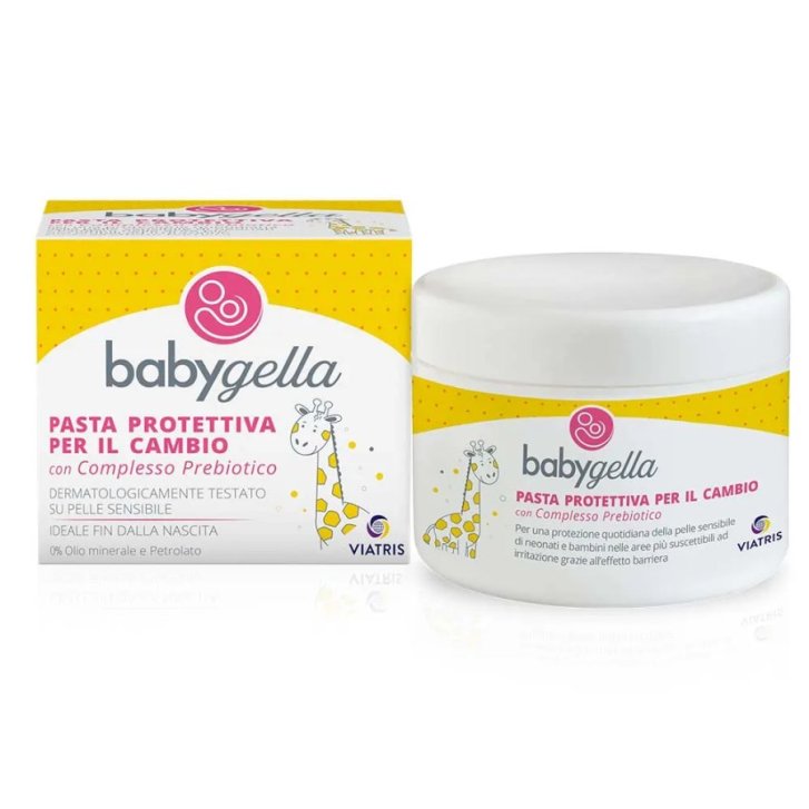 Babygella Pasta Protettiva per il Cambio con Complesso Prebiotico 150 ml - Meda Pharma Babygella Pasta Protettiva per il Cambio con Complesso Prebiotico 150 ml - Meda Pharma