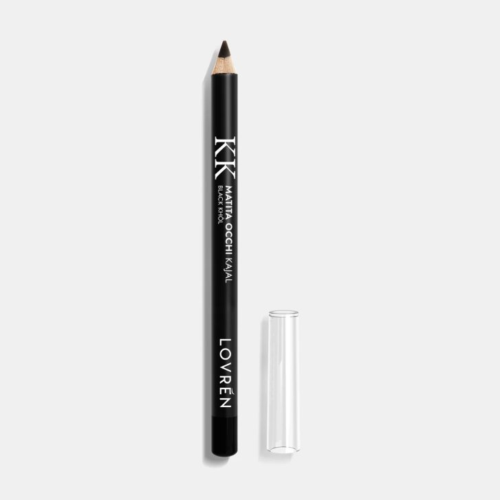 Lovren KK Matita Kajal Black Khol Texture Morbida e Cremosa con Olio di Cocco Biologico 1 Pezzo - Lovren