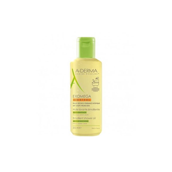 Exomega Control Olio Lavante Emolliente per Pelle Secca 200 ml - A-Derma