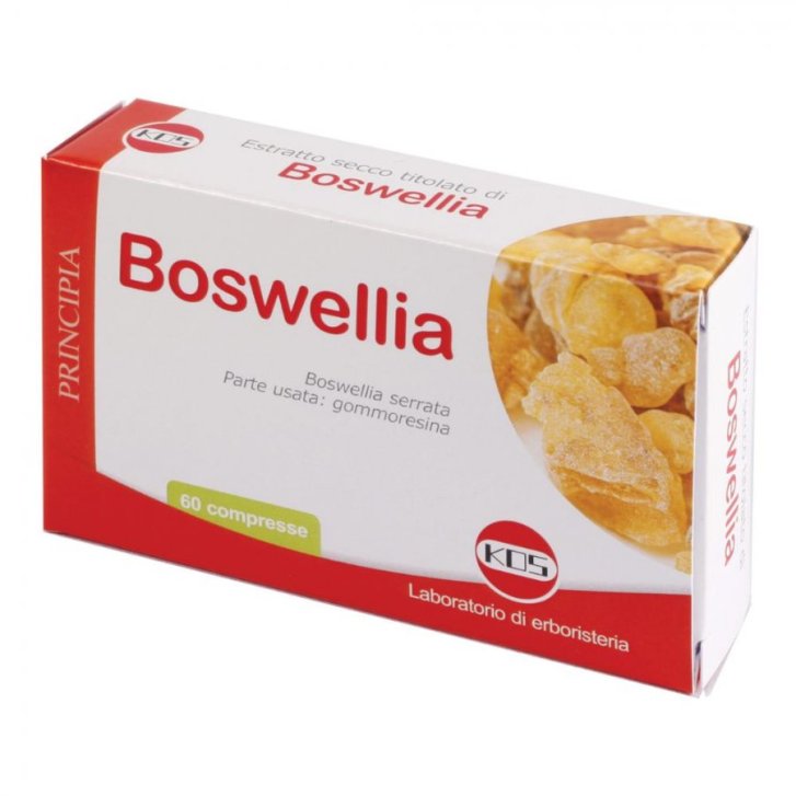 Boswellia Estratto Secco Integratore per Funzionalità Articolare 60 Compresse - Kos Boswellia Estratto Secco Integratore per Funzionalità Articolare 60 Compresse - Kos