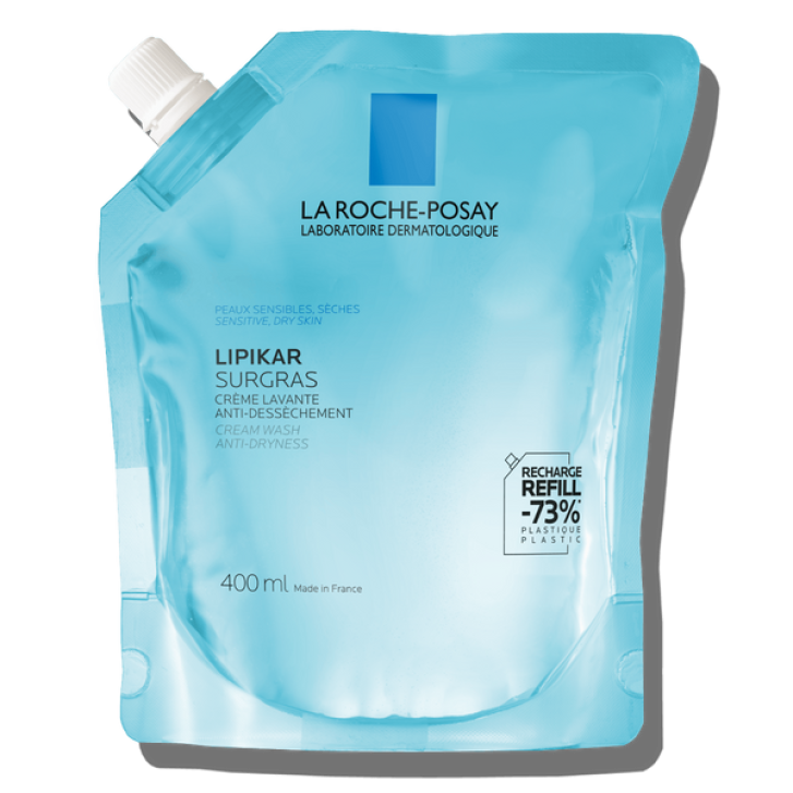 Lipikar Surgras Doccia-Crema Detergente Anti-Secchezza con Niacinamide 400 ml - La Roche-Posay