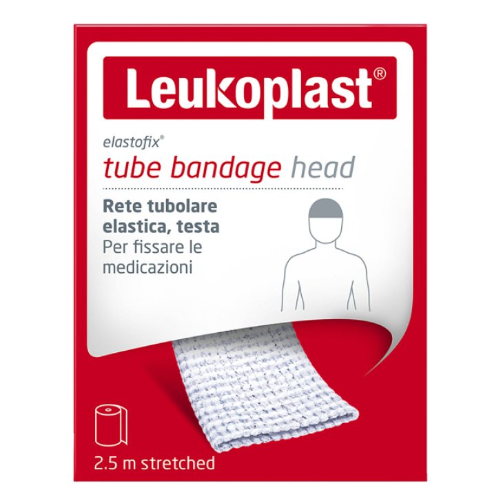 Leukoplast Benda Di Fissaggio Elastofix Testa Rete Tubolare Elastica 2,5 M - Leukoplast