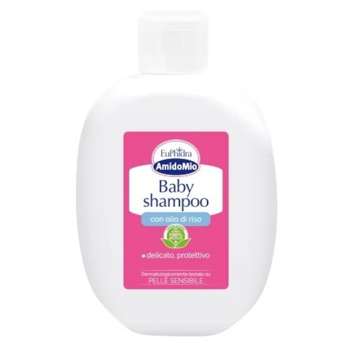 Euphidra Amido Baby Shampoo Delicato con Olio di Riso 200 ml - Zeta Farmaceutici SpA Euphidra Amido Baby Shampoo Delicato con Olio di Riso 200 ml - Zeta Farmaceutici SpA