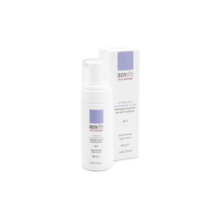 Acneffe Ecomousse Detergente Esfoliante per Pelli Acneiche 150 ml - Cieffe Derma