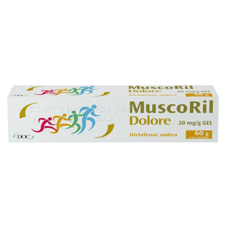 Muscoril Dolore Gel per Dolori Muscolari e Articolari 60 g - Doc Generici Srl