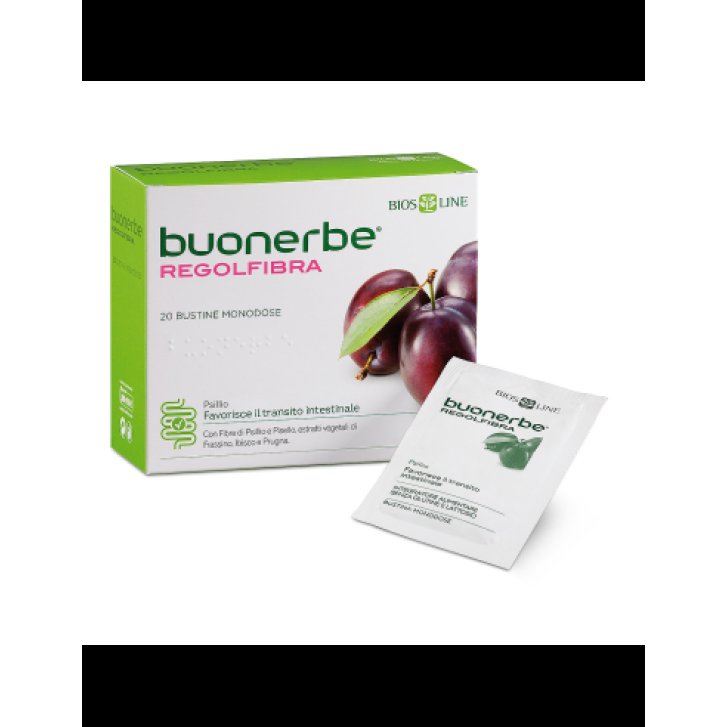 Buonerbe Regolfibra Integratore per il Transito Intestinale 20 Bustine - Bios Line Buonerbe Regolfibra Integratore per il Transito Intestinale 20 Bustine - Bios Line