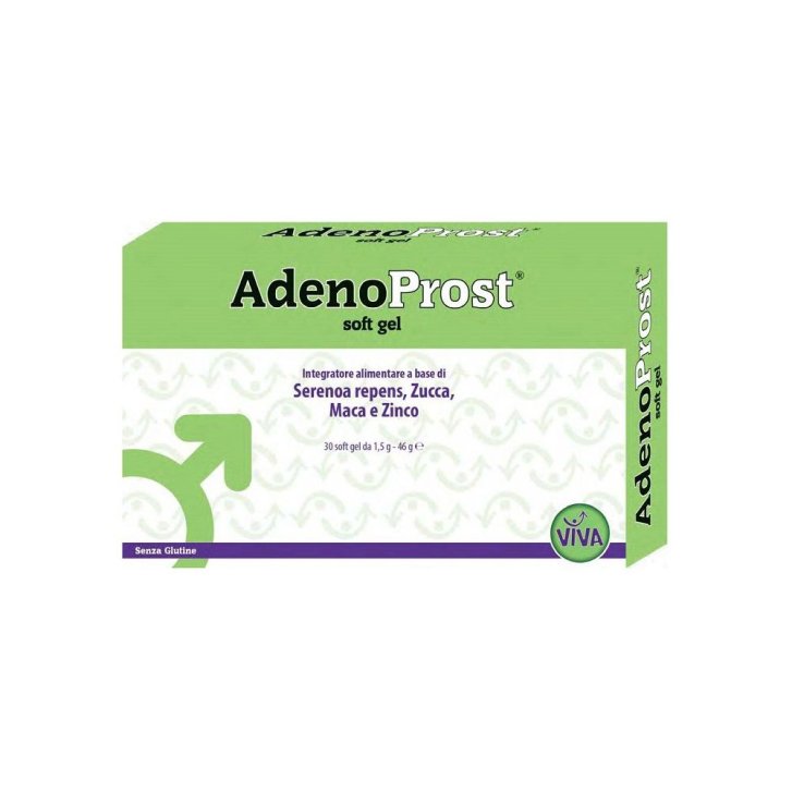 Adenoprost Integratore per la Funzionalità della Prostata e Vie Urinarie 30 Soft Gel - TUSCOPHARM SRL