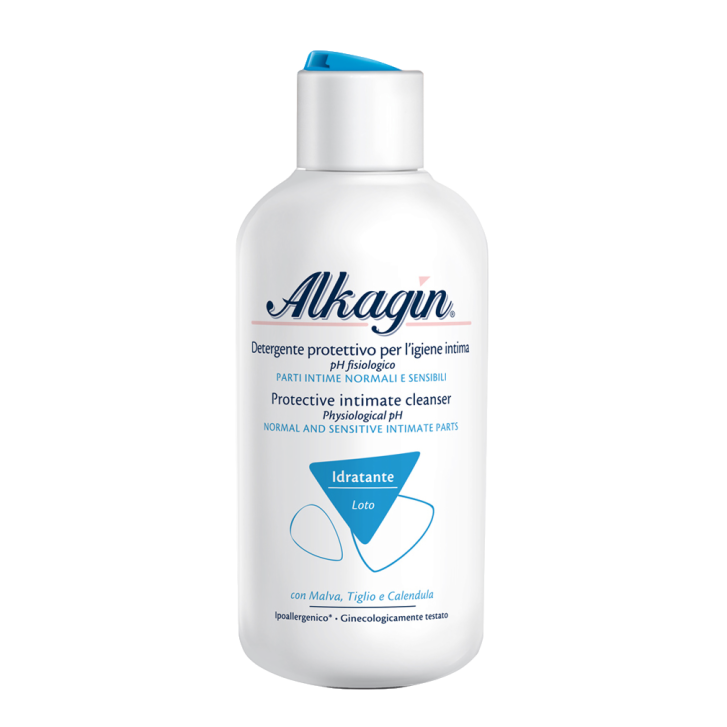 Alkagin Detergente Intimo Protettivo con Estratto di Loto pH Fisiologico 250 ml - Alkagyn Alkagin Detergente Intimo Protettivo con Estratto di Loto pH Fisiologico 250 ml - Alkagyn