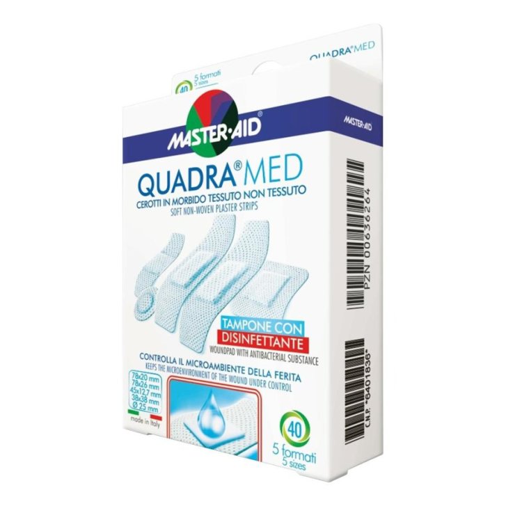 Master Aid Quadra Cer Extra 45x57 mm 10 Pezzi - Pietrasanta Pharma