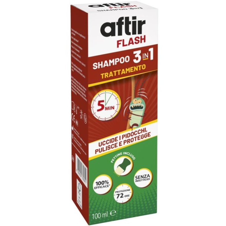 Aftir Flash Shampoo 3in1 Antipidocchi con Ottildodecanolo 100ml - Cooper Consumer Health IT SRL