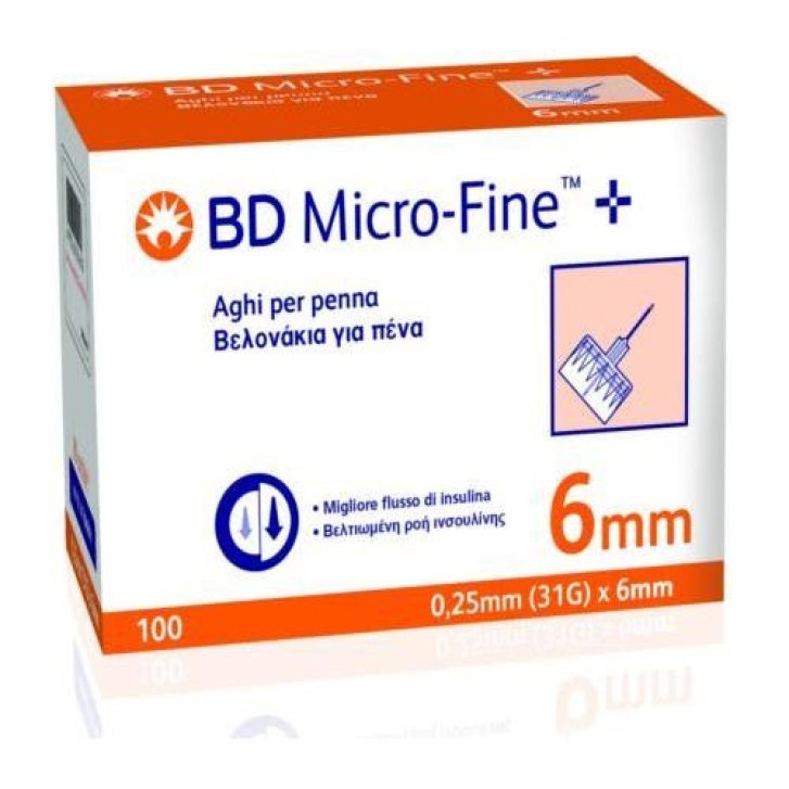 Ago per Penna da Insulina Bd Microfine G31 6mm 100 Pezzi - Corman