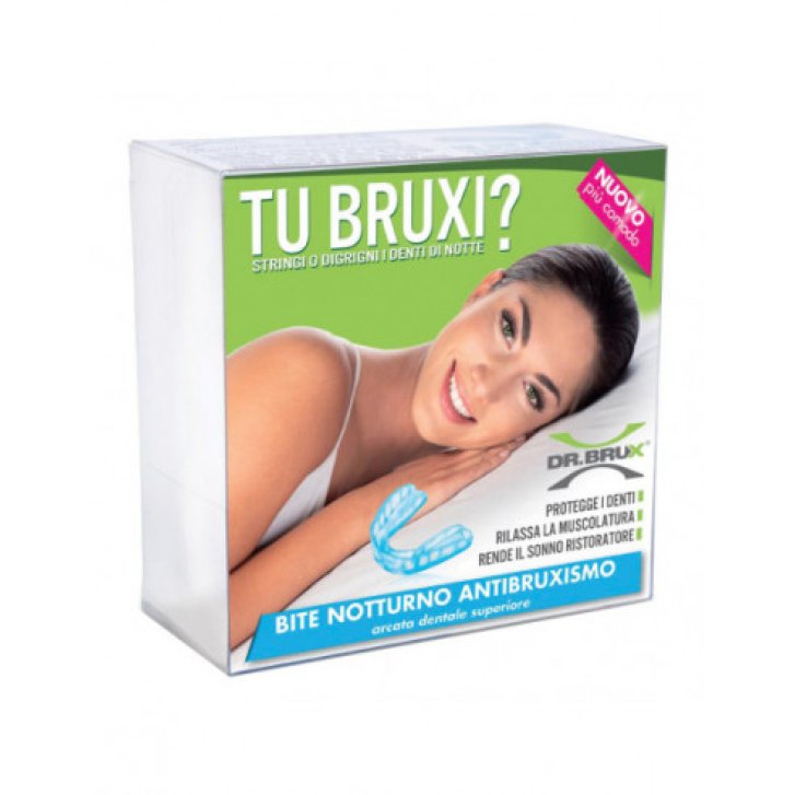 Dr Brux Bite Notte Superiore Azzurro Rimodellabile con Sistema Air-3 1 Pezzo - Dr Brux Dr Brux Bite Notte Superiore Azzurro Rimodellabile con Sistema Air-3 1 Pezzo - Dr Brux