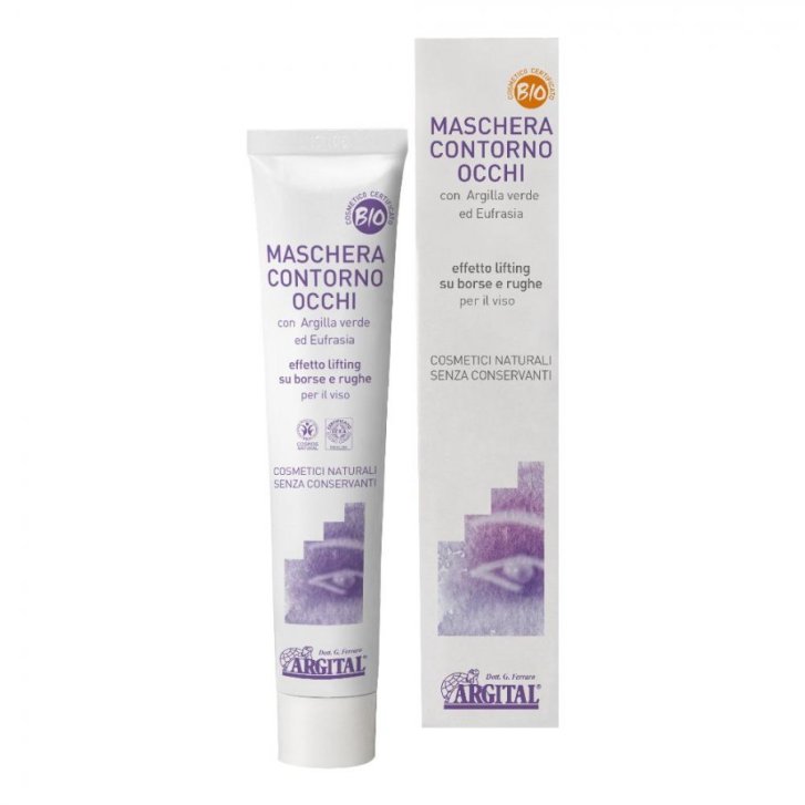 Maschera Contorno Occhi Effetto Lifting con Argilla Verde e Olio di Borragine 50 ml - Argital