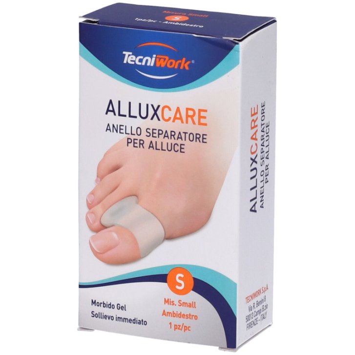 Separatore e Divaricatore Alluce in Morbido Gel Taglia S 1 Pezzo - Tecniwork