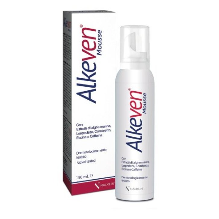Alkeven Mousse Schiuma Rinfrescante e Lenitiva per Gambe Stanche 150 ml - Nalkein Italia