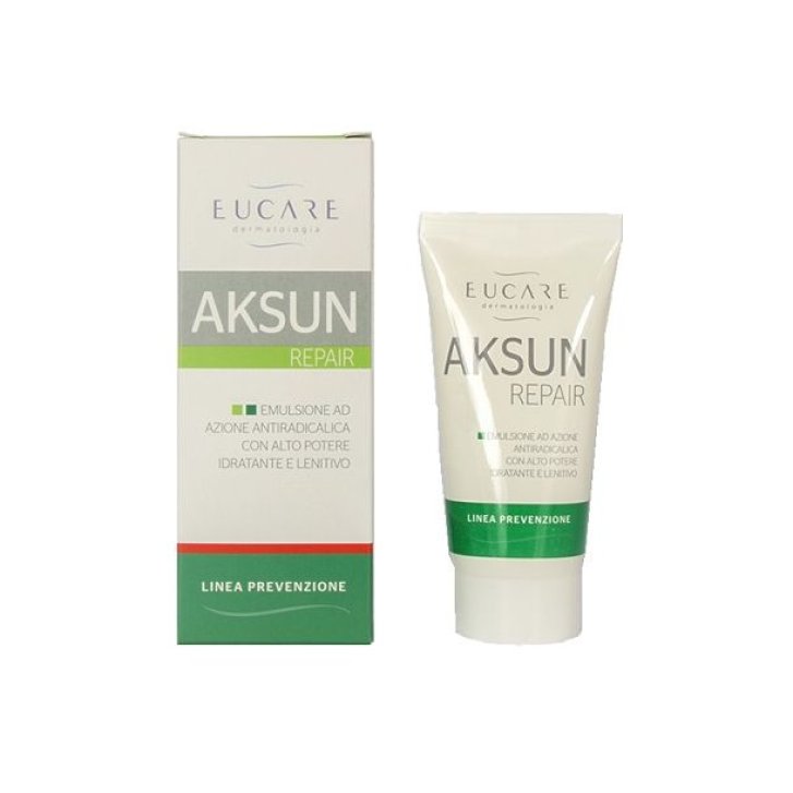 Aksun Repair Crema Antiradicalica Idratante e Lenitiva 50 ml - Eucare Aksun Repair Crema Antiradicalica Idratante e Lenitiva 50 ml - Eucare