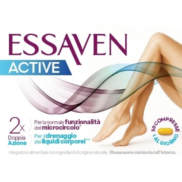 Essaven Active Integratore per la Funzionalità del Microcircolo 30 Compresse Rivestite - Essaven