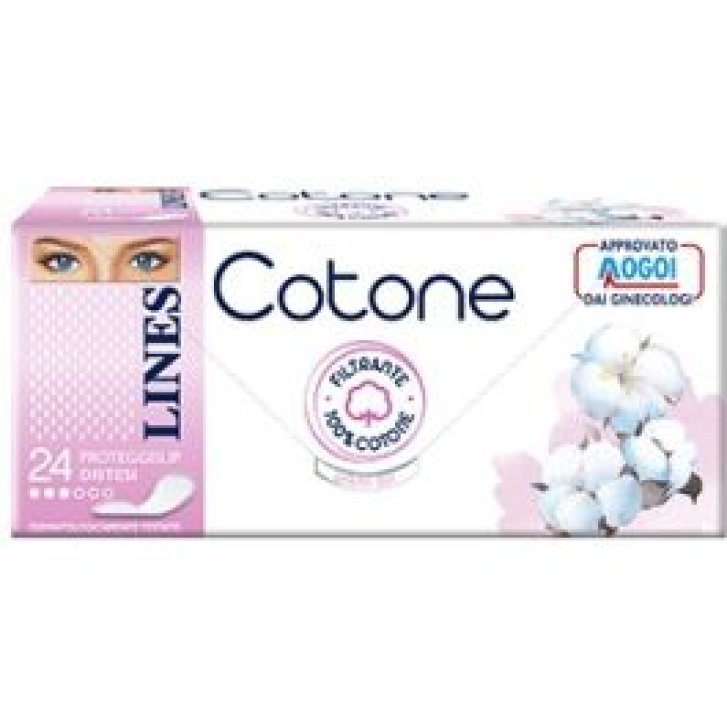 Lines Cotone Proteggislip con 100% Cotone sulla Pelle, 24 Pezzi - FATER Spa Lines Cotone Proteggislip con 100% Cotone sulla Pelle, 24 Pezzi - FATER Spa