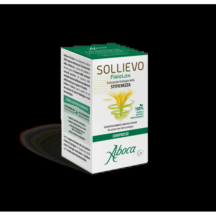 Sollievo Fisiolax Dispositivo Medico per Stitichezza 27 Compresse - Aboca Sollievo Fisiolax Dispositivo Medico per Stitichezza 27 Compresse - Aboca