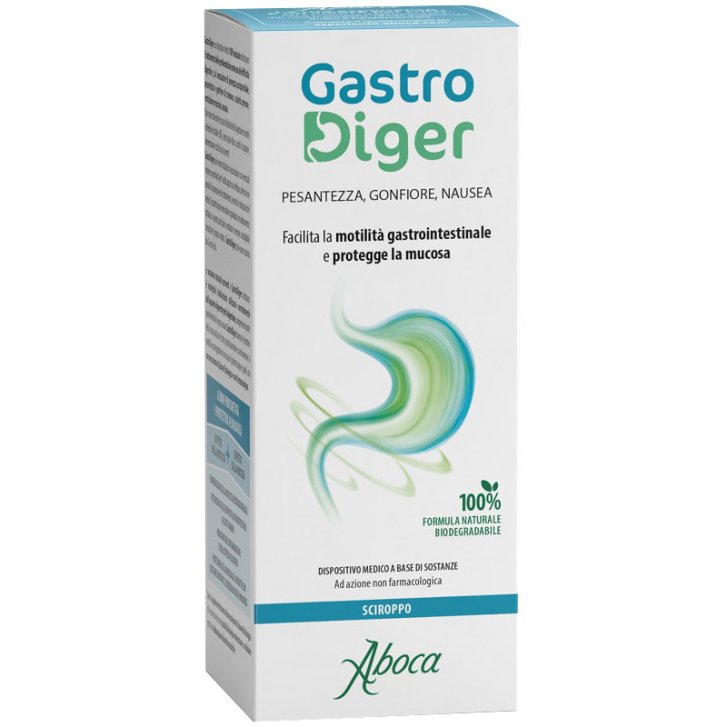 Gastrodiger Sciroppo Dispositivo Medico per Digestione Difficile 180 g - Aboca