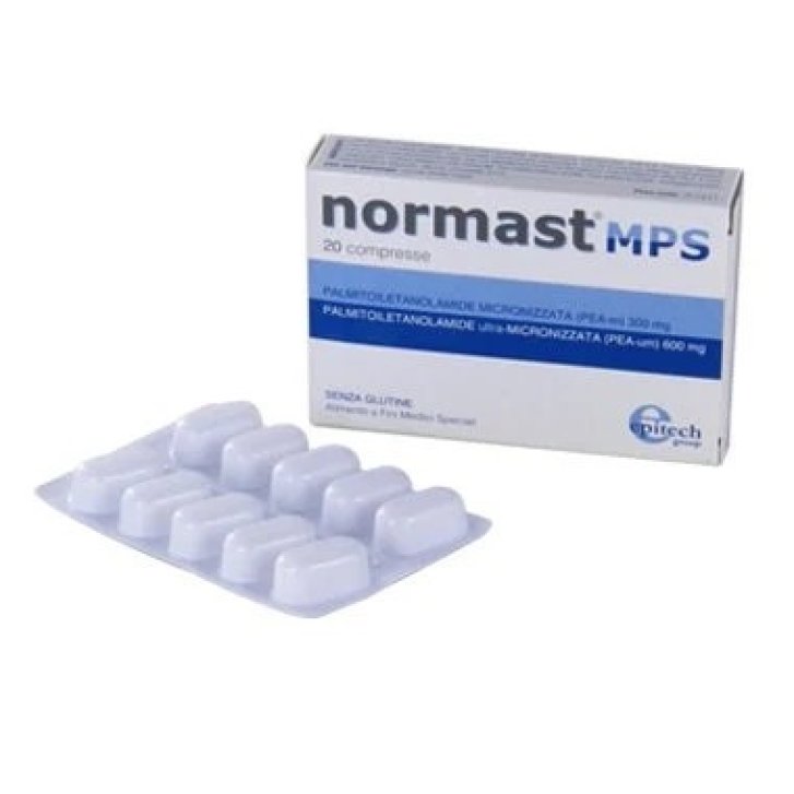 Normast Mps Integratore per Sistema Nervoso con Palmitoiletanolamide 20 Compresse - Epitech Group Normast Mps Integratore per Sistema Nervoso con Palmitoiletanolamide 20 Compresse - Epitech Group
