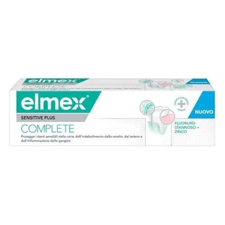 Elmex Dentifricio Sensitive Plus Complete Protezione Completa per Denti Sensibili 75 ml - Elmex