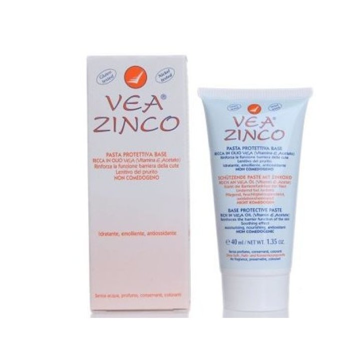 Vea Zinco Lipopasta Protettiva con Ossido di Zinco e Vitamina E 40ml - VEA