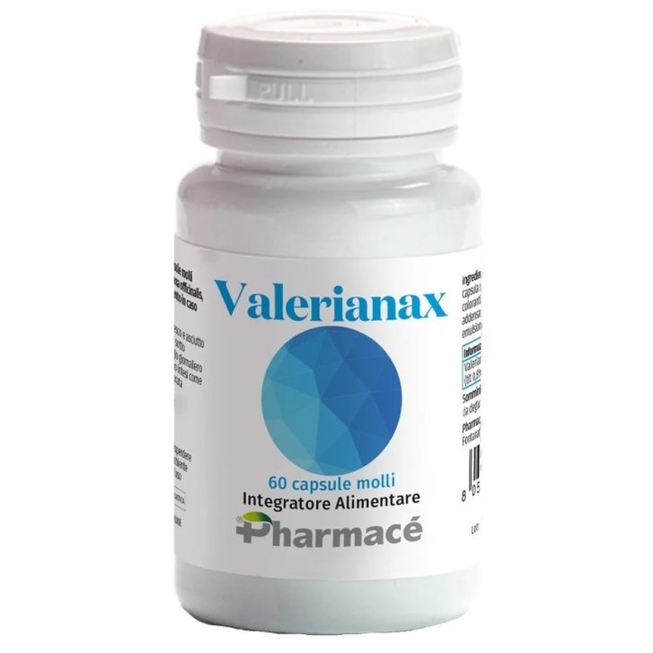 Valerianax Integratore Valeriana per Rilassamento e Sonno 60 Capsule Moll