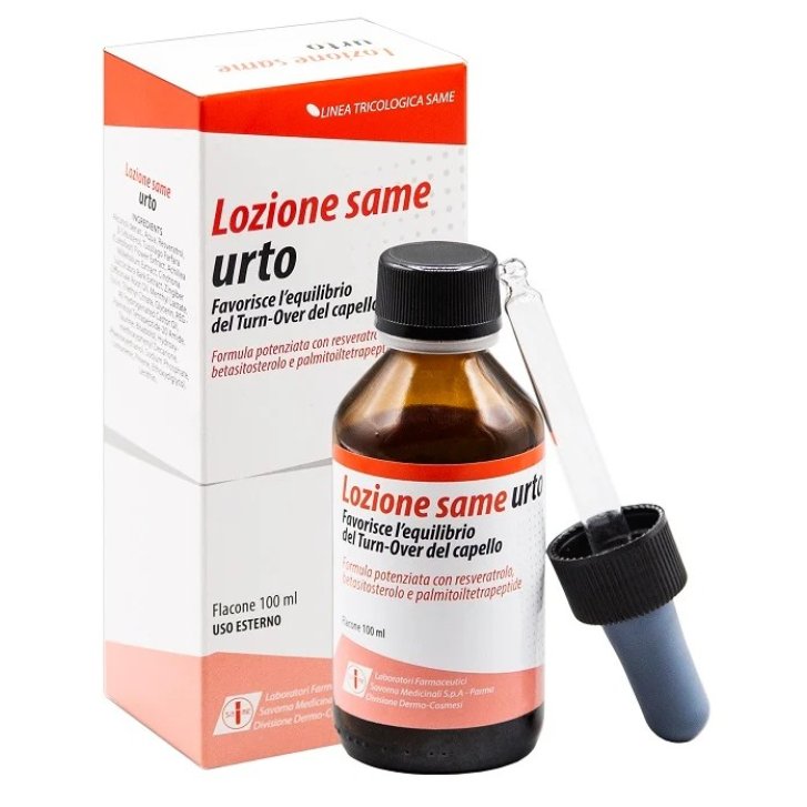 Lozione Same Urto Trattamento Anticaduta con Resveratrolo e Betasitosterolo 100 ml - Savoma Medicinali SpA