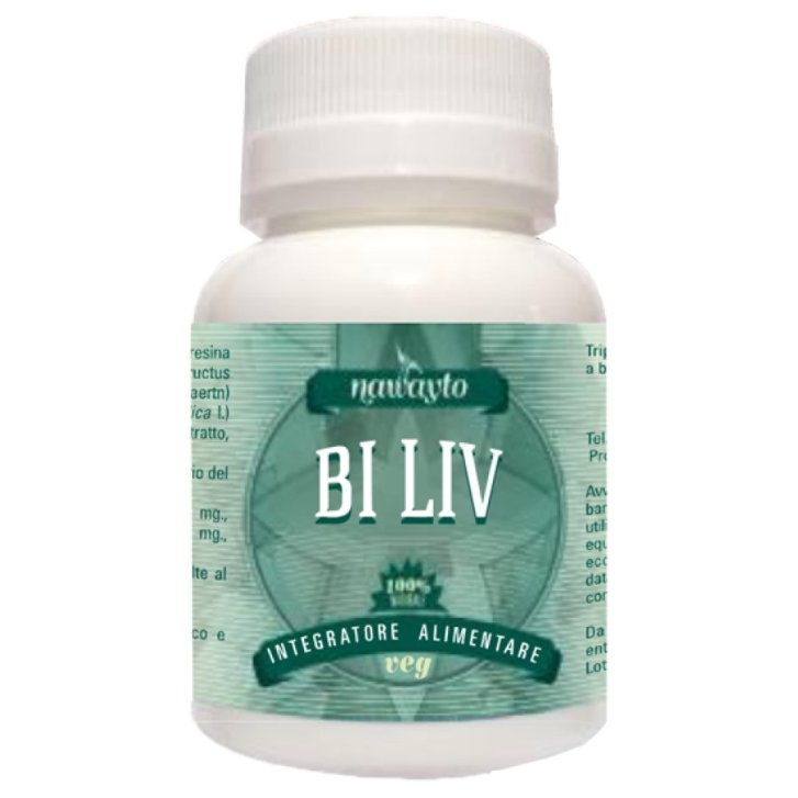 Bi Liv DS Integratore per il Benessere Epatico con Cardo Mariano e Vitamine B 60 Compresse - Nawayto d.o.o.