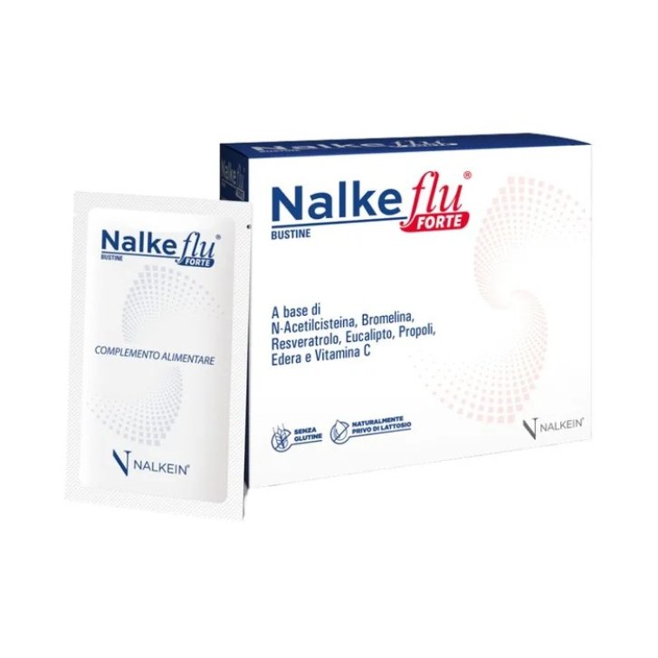 Nalkeflu Forte Integratore per il Benessere delle Vie Aeree 20 Bustine - Nalkein Italia Nalkeflu Forte Integratore per il Benessere delle Vie Aeree 20 Bustine - Nalkein Italia